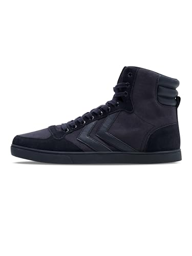 hummel Unisex Slimmer Stadil Tonal High Sneaker, Dress Blues 64 465 8628, 38 EU von hummel