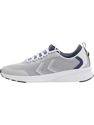 hummel Sneaker Flow Fit Erwachsene Atmungsaktiv Leichte Design Dark Grey/Light Grey von hummel