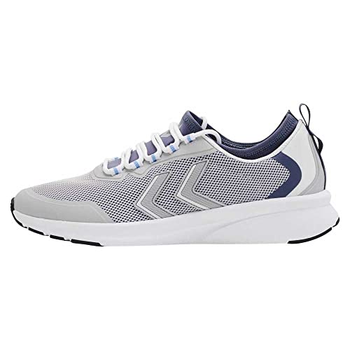 hummel Sneaker Flow Fit Erwachsene Atmungsaktiv Leichte Design Dark Grey/Light Grey von hummel