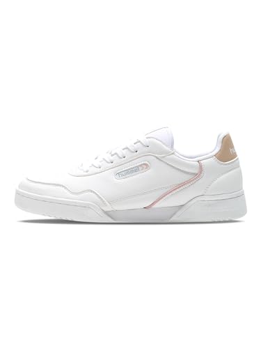 hummel Sneaker Forli Erwachsene Leichte Design White/Rose Dust Größe 37,5 von hummel