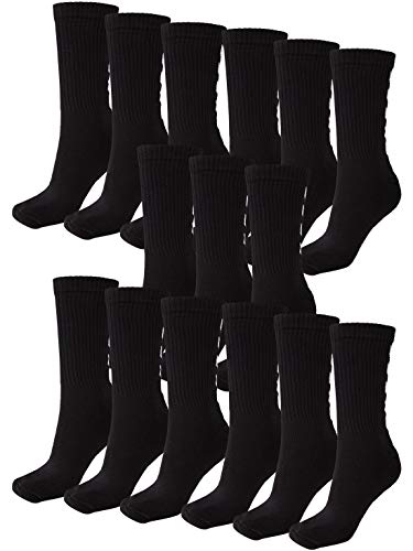 hummel Unisex Fundamental Sportsocken - 15er Pack I Schwarz 36/40 von hummel