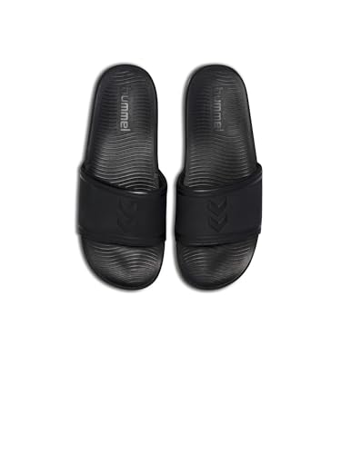 hummel Unisex HML Lead Pool Slide Flip-Flop, Black, 50 EU von hummel