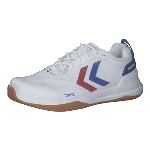 hummel Unisex Handballschuhe Dagaz 2.0 Icon No23 215179 White/True Blue 47 von hummel