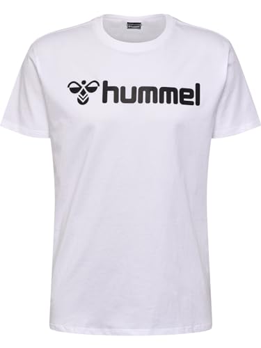 hummel Unisex Kinder Hmlgo Kids Cotton Logo T-Shirts (as3, Numeric, Numeric_152, Regular, 9001 White) von hummel