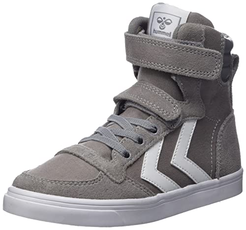 Hummel Unisex Kinder Slimmer Stadil High Jr Hohe Sneaker, Frost Grey, 39 EU Hummel Unisex Kinder Slimmer Stadil High Jr Hohe Sneaker, Frost Grey, 39 EU von hummel