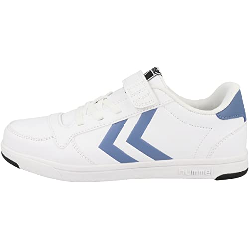 HUMMEL Stadil Light Quick JR Sneaker, White/Navy, 32 EU von hummel