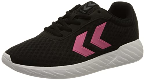 HUMMEL Unisex Legend Breather Sneaker, Black/PINK, 39 EU von hummel