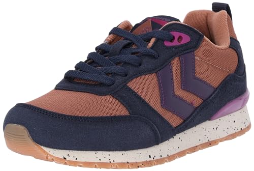 hummel Unisex Monaco 86 CC Sneaker, Black IRIS/Mocha Mousse, 40.5 EU von hummel