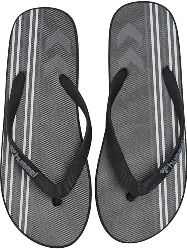 hummel Multi Stripe Flip Flop Unisex Erwachsene Athleisure Sandal & Pool Slippers Mit Atmungsaktiv Black von hummel