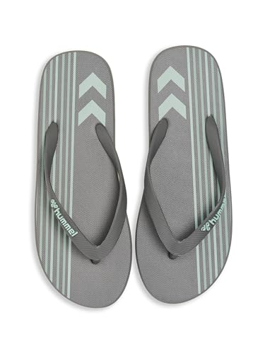 HUMMEL Unisex Multi Stripe Flip-Flop, Grey/SILT Green, 37 EU HUMMEL Unisex Multi Stripe Flip-Flop, Grey/SILT Green, 37 EU von hummel
