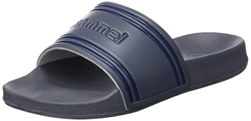 hummel Unisex Pool Slide Retro Slipper, Sharkskin, 43 EU von hummel