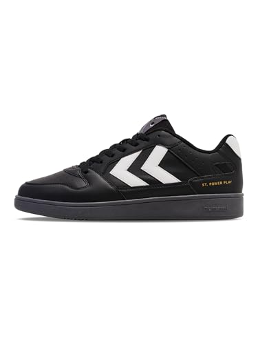 hummel Unisex ST. Power Play Sneaker, Black/White, 46 EU hummel Unisex ST. Power Play Sneaker, Black/White, 46 EU von hummel