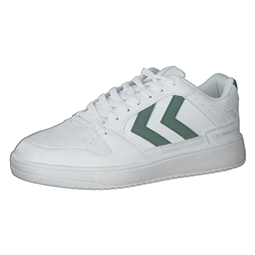 hummel Unisex Sneaker ST. Power Play CL 218556 White/Green 42 von hummel