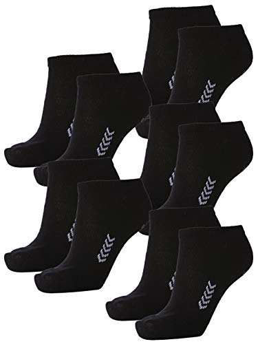 hummel Unisex Sneaker Sport Socken im 5er Pack I schwarz 36-40 von hummel