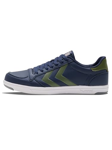 hummel Unisex Stadil Light Sneaker, Dark Navy/Olive Night, 39 EU von hummel