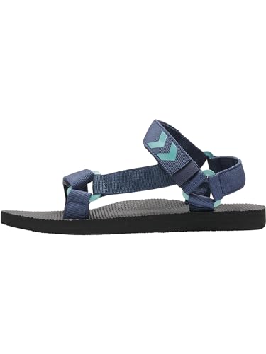 hummel Unisex Strap Sandal Sandale Knöchelriemen, Navy Ensign Blue, 36 EU von hummel