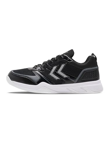 hummel Unisex TEIWAZ 2.0 Handball Shoe, Black, 44.5 EU Schmal von hummel
