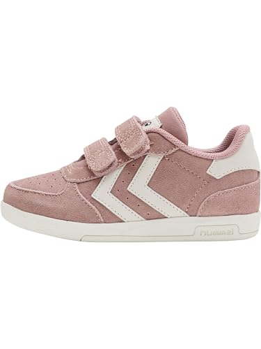 Hummel Unisex Kinder Victory Suede Sneaker, Woodrose, 23 EU von hummel