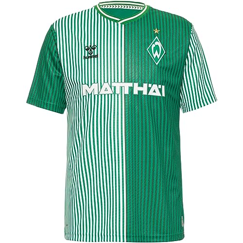 hummel Herren Fußballtrikot Werder Bremen 23-24 Heim Eden L von hummel