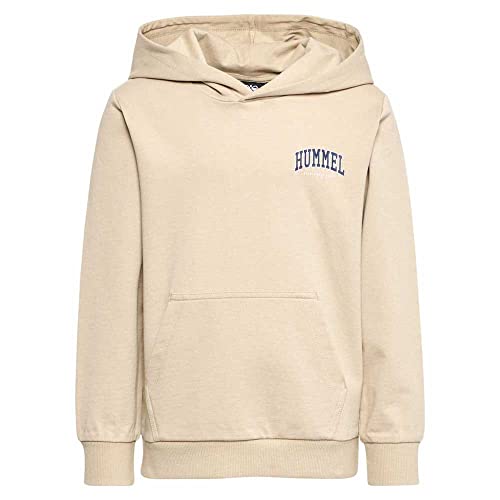 hummel - hmlFAST, Kinder Hoodie (DE/NL/SE/PL, Numerisch, 146, Regular, Beige) von hummel