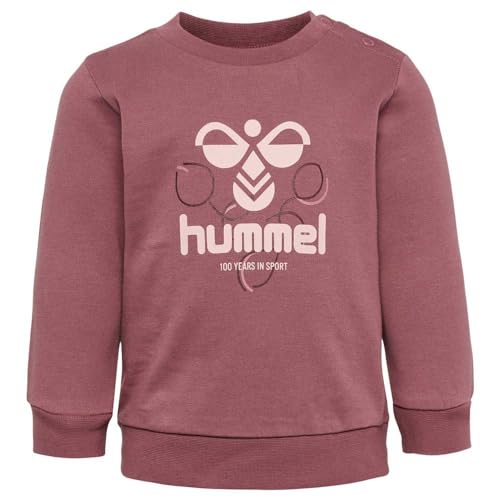 hummel - hmlLIME Sweatshirt, Kinder Sweatshirt (DE/NL/SE/PL, Numerisch, 98, Regular, Rosa) von hummel