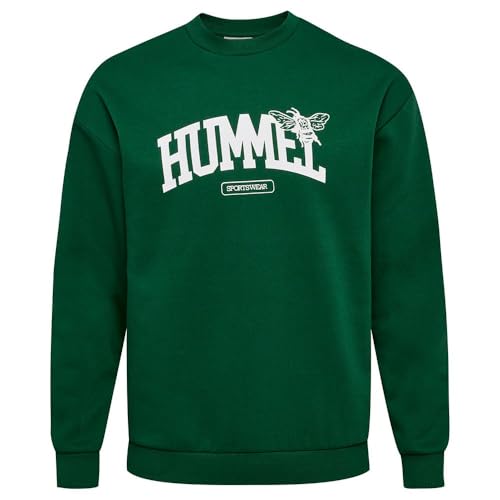 hummel hmlLOOSE Crewneck University B Dark Green - XXL von hummel