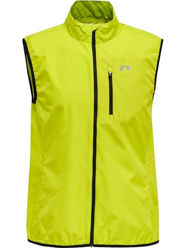 newline Herren Sportweste Neongelb/schwarz/grau L von hummel