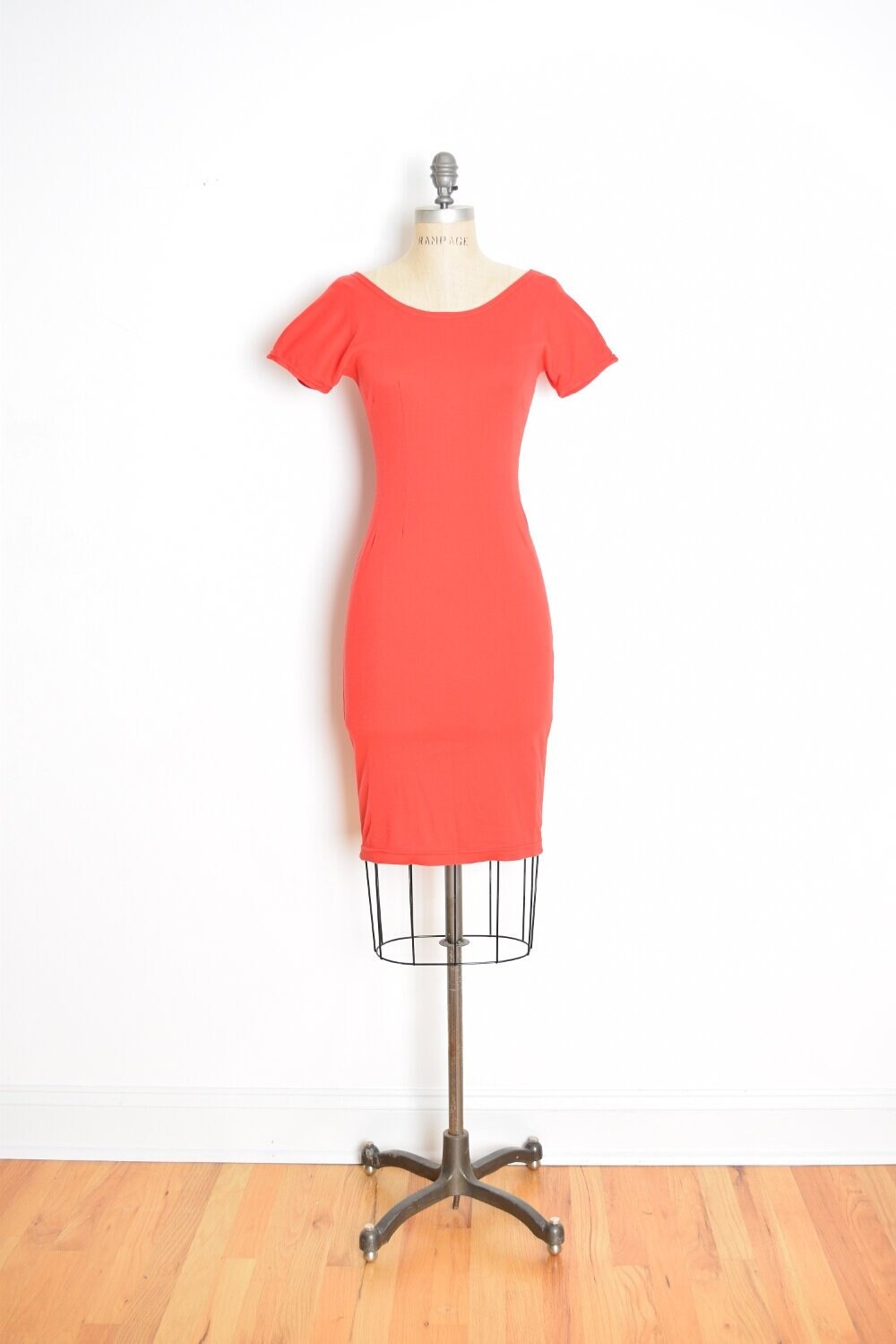 Vintage 90Er Jahre Kleid Rot Stricken Verband Bodycon Eng Breiten Flaschenhals Minikleid Xs S Vintage 90Er Jahre Kleid Rot Stricken Verband Bodycon Eng Breiten Flaschenhals Minikleid Xs S von huncamuncavintage