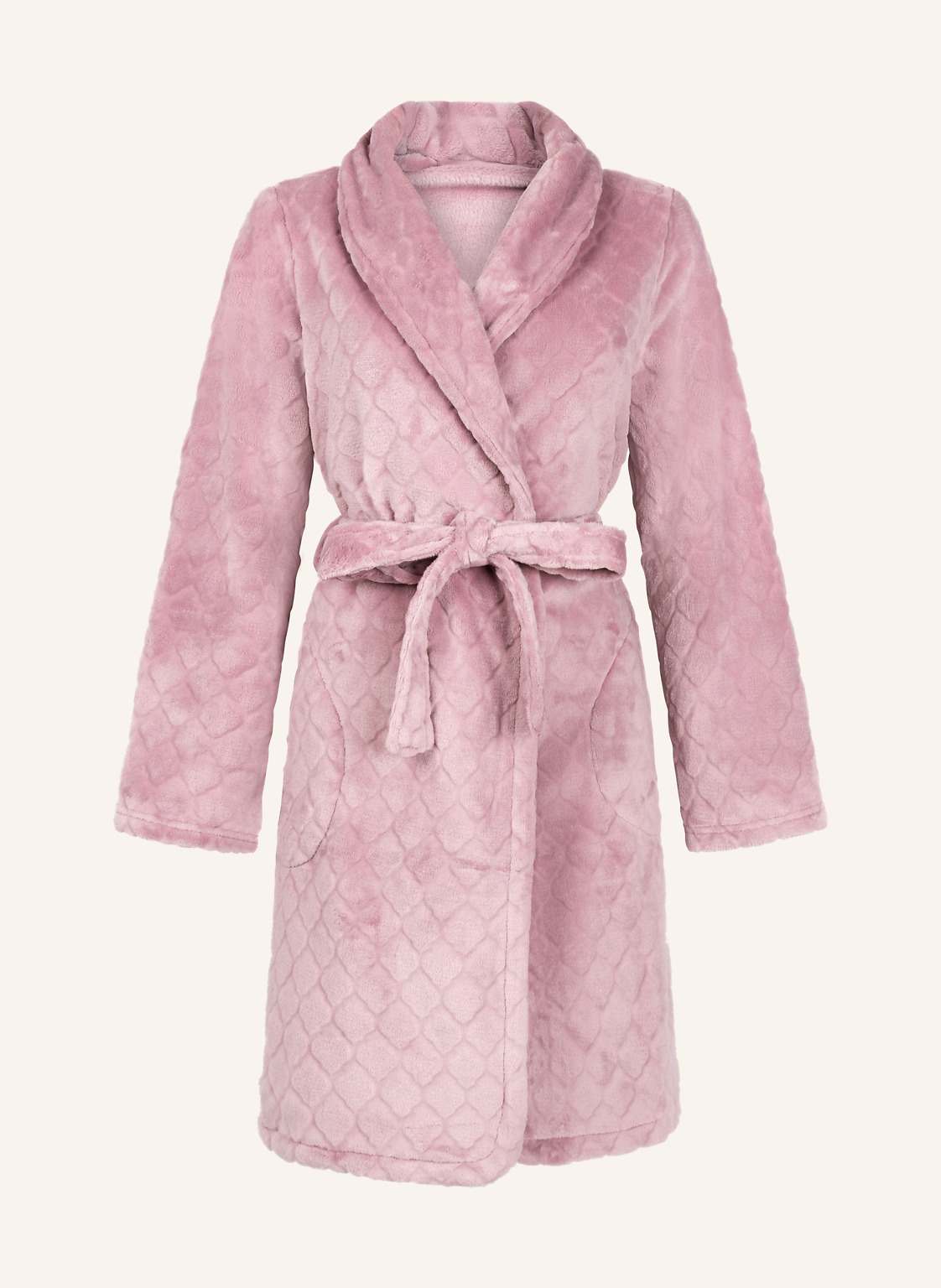 Hunkemöller Bademantel Fleece lila von hunkemöller