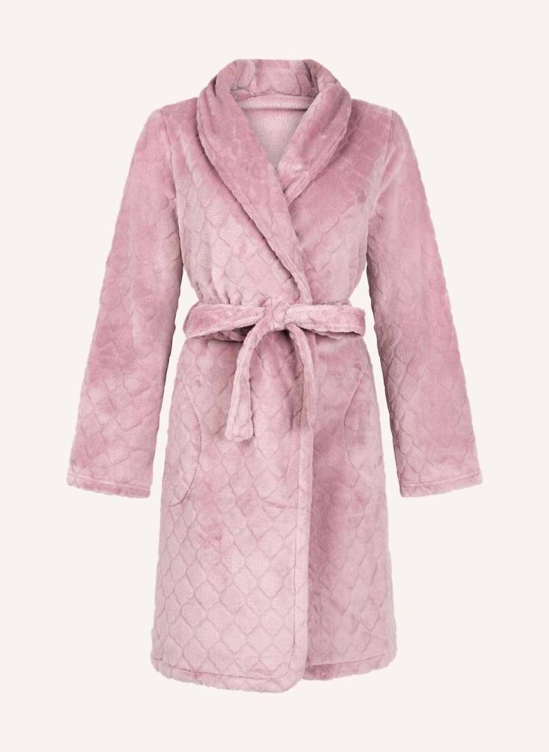 Hunkemöller Bademantel Fleece lila von hunkemöller