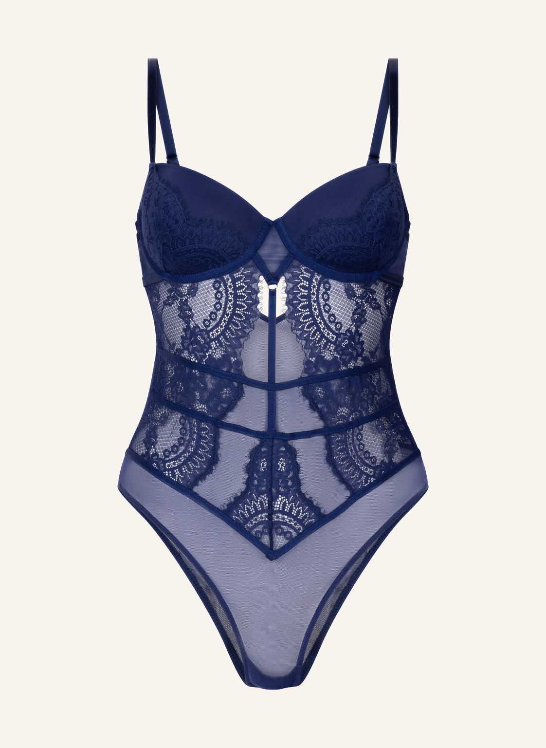 Hunkemöller Body Bronte blau von hunkemöller