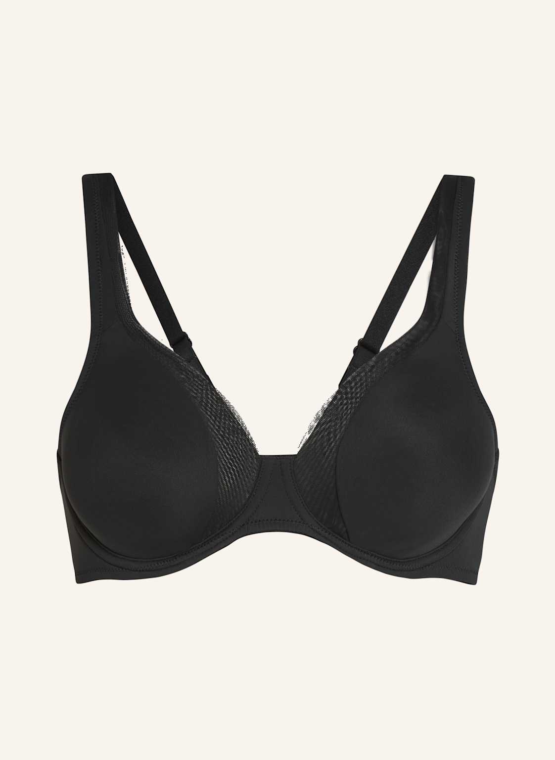 Hunkemöller Bügel-Bh Mesh schwarz von hunkemöller