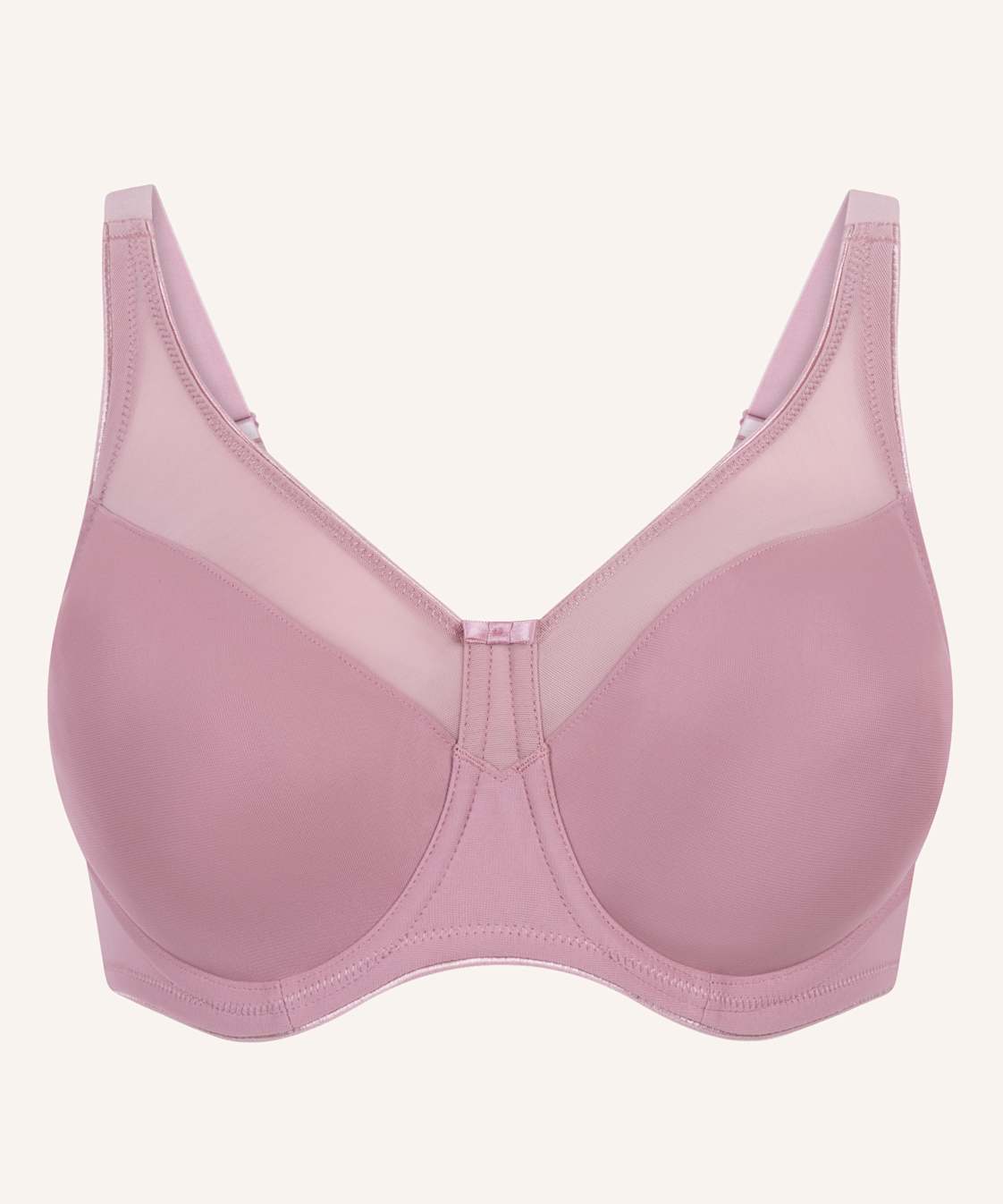 Hunkemöller Bügel-Bh Nina Minimizer pink von hunkemöller