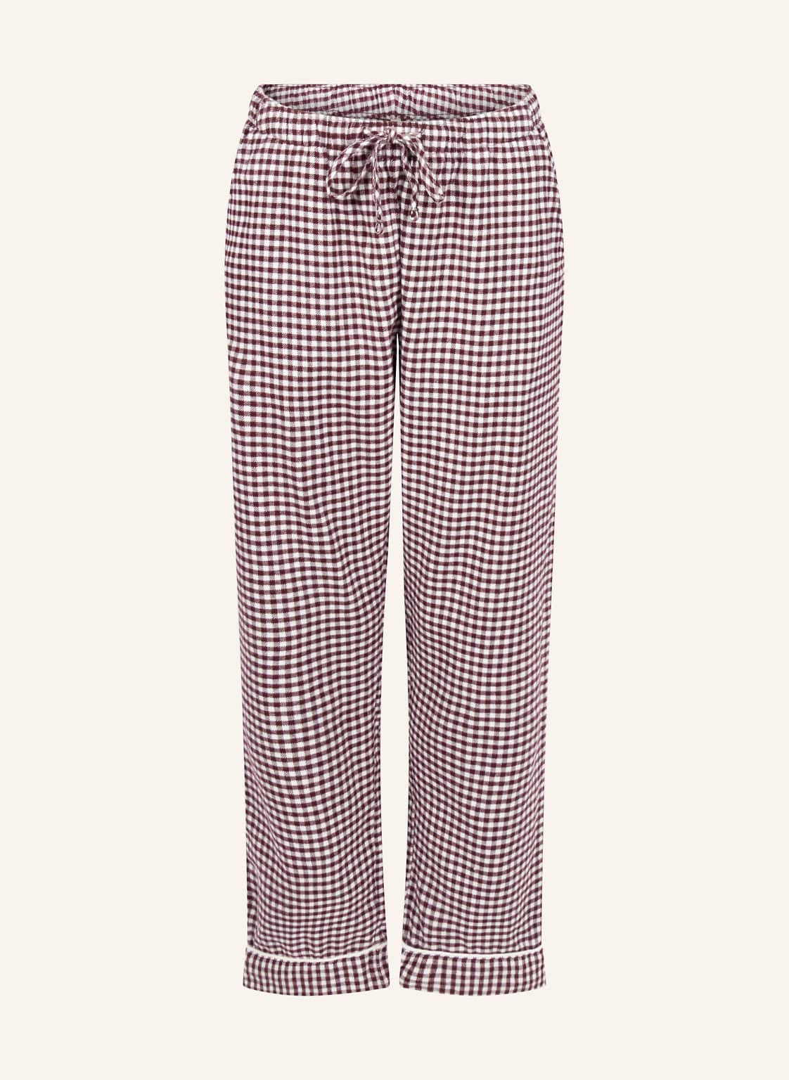 Hunkemöller Hose Flannel lila von hunkemöller