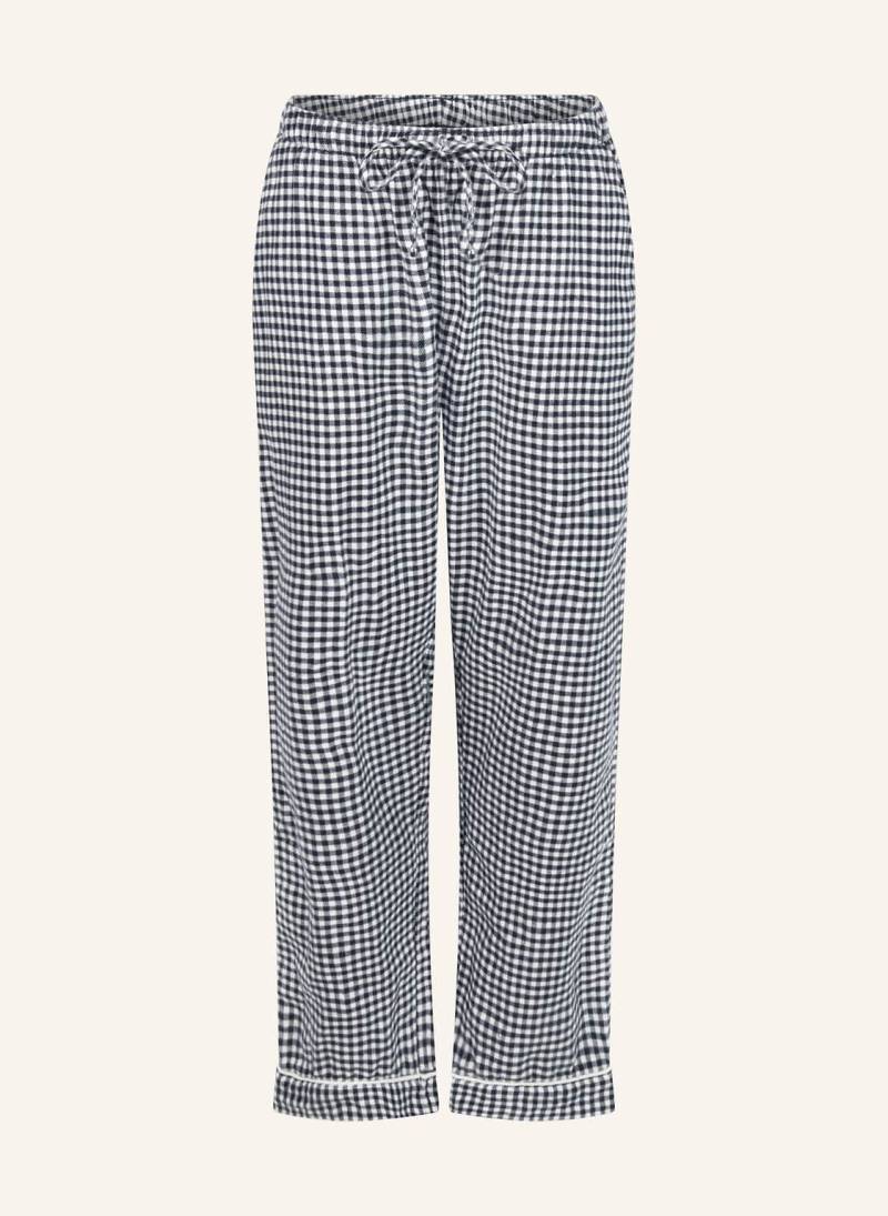 Hunkemöller Hose Flannel blau von hunkemöller