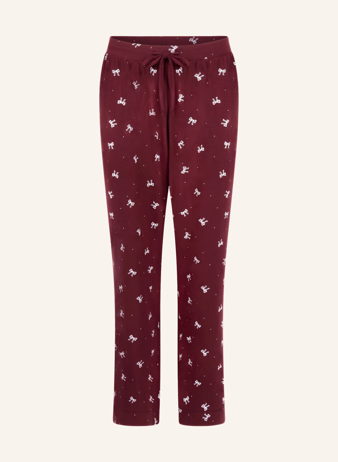 Hunkemöller Hose Jersey Essential rot von hunkemöller