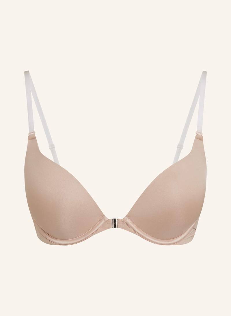 Hunkemöller Push-Up-Bh Transparant Solution beige von hunkemöller