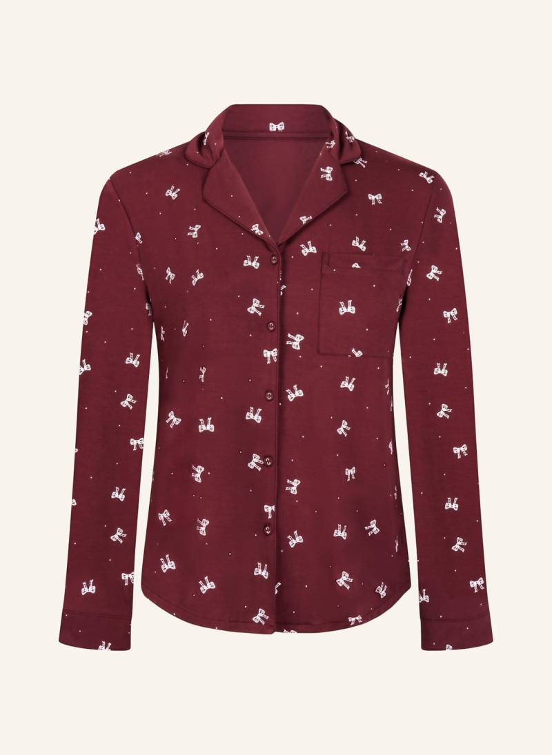 Hunkemöller Pyjama-Jacke Jersey Essential lila von hunkemöller
