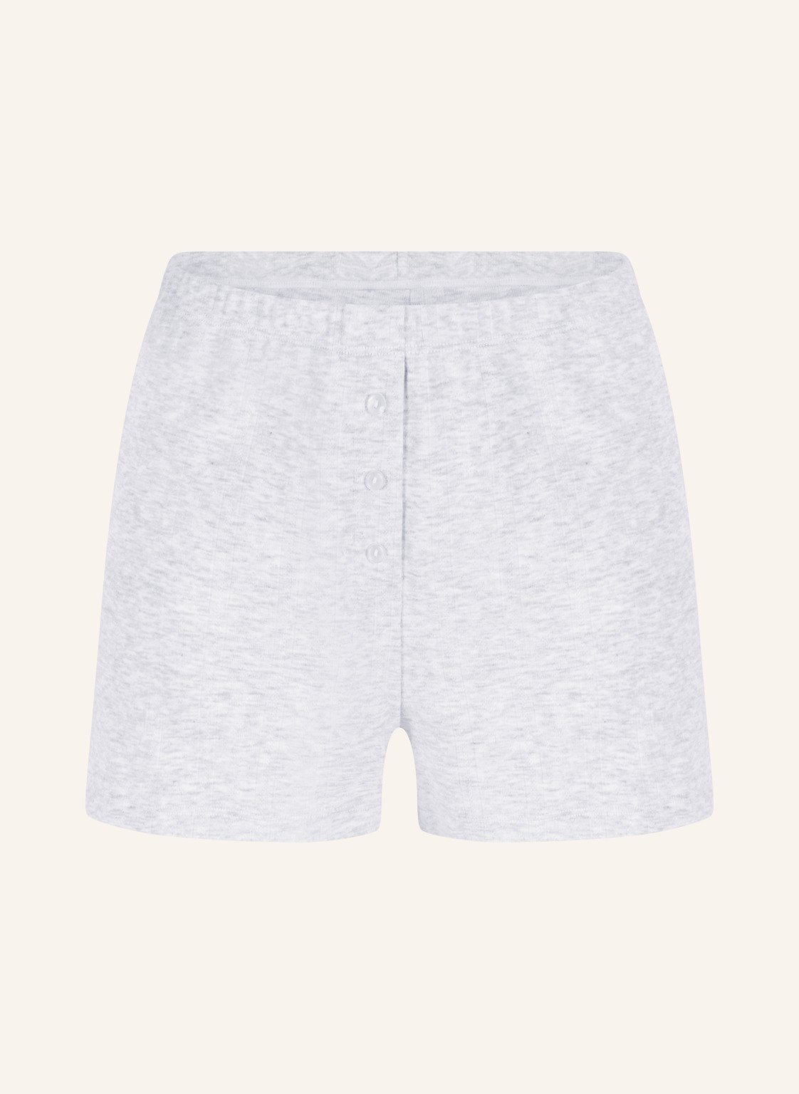 Hunkemöller Shorts Pointelle grau von hunkemöller