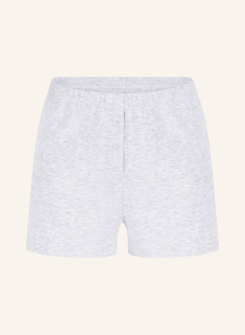 Hunkemöller Shorts Pointelle grau von hunkemöller