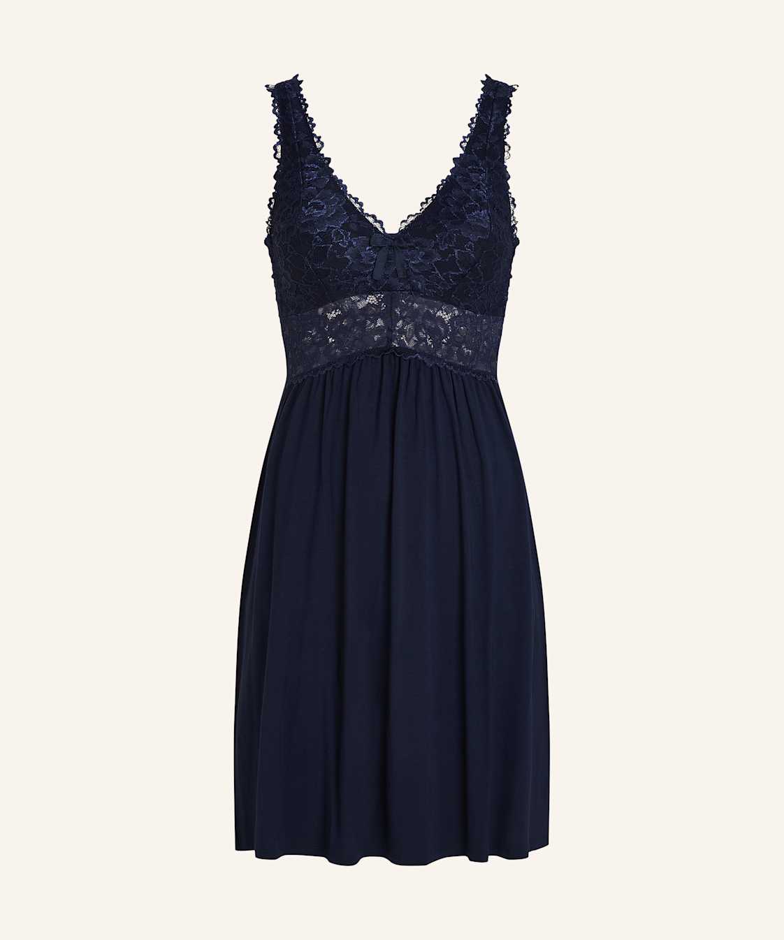 Hunkemöller Slipdress Nora Lace blau von hunkemöller