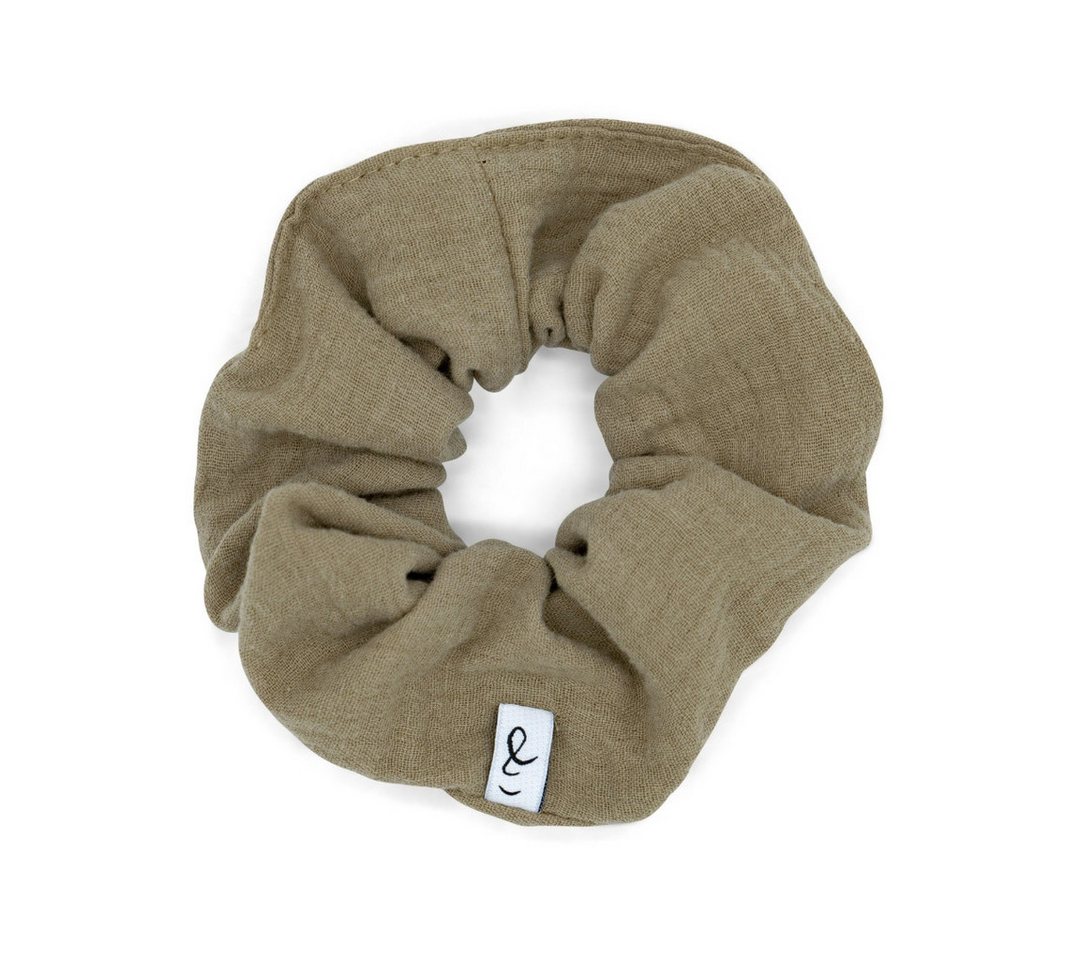 hutch&putch Haargummi Musselin-Scrunchie • Erwachsene, 1-tlg., weniger Knickstellen und damit weniger Haarbruch von hutch&putch