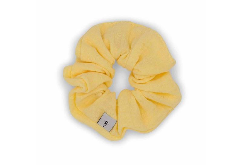 hutch&putch Haargummi Musselin-Scrunchie • Erwachsene, 1-tlg., weniger Knickstellen und damit weniger Haarbruch von hutch&putch