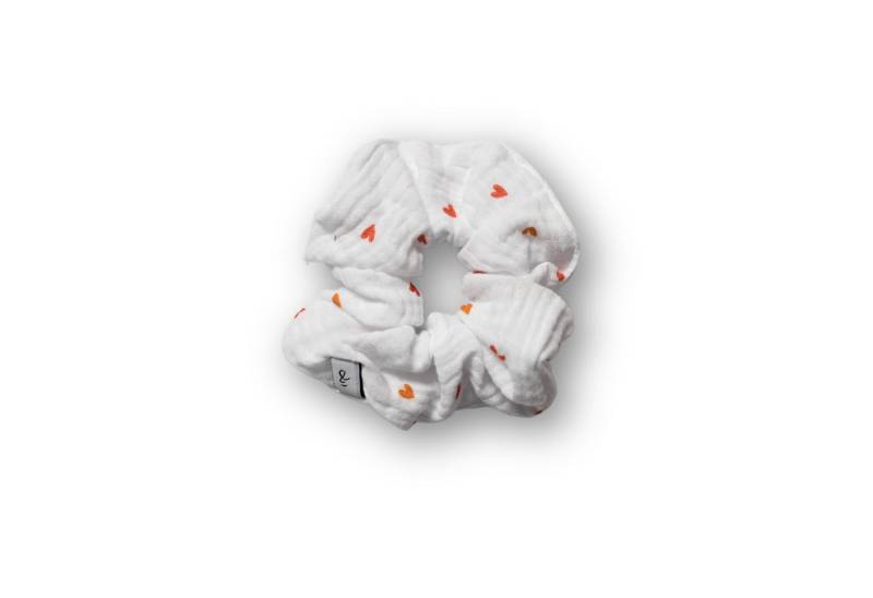 hutch&putch Haargummi Musselin-Scrunchie • Erwachsene, 1-tlg., weniger Knickstellen und damit weniger Haarbruch von hutch&putch