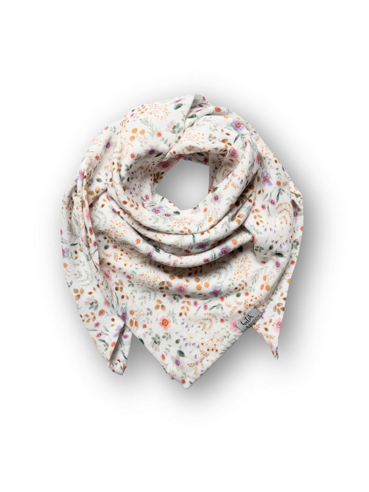 hutch&putch Halstuch Damen und Herren Musselin Schal Halstuch einfarbig 100% Bio-Baumwolle, (1-St), Kuschelig, Atmungsaktiv und Temperaturregulierend, Vegan von hutch&putch