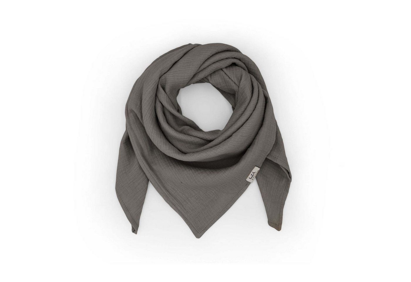 hutch&putch Halstuch Kleinkinder (1-6 Jahre) Musselin Dreieckstuch Schal 100% Bio-Baumwolle, (1-St), Kuschelig, Atmungsaktiv und Temperaturregulierend, Vegan von hutch&putch