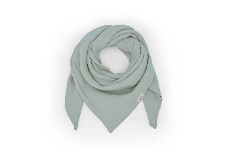 hutch&putch Halstuch Kleinkinder (1-6 Jahre) Musselin Dreieckstuch Schal 100% Bio-Baumwolle, (1-St), Kuschelig, Atmungsaktiv und Temperaturregulierend, Vegan von hutch&putch