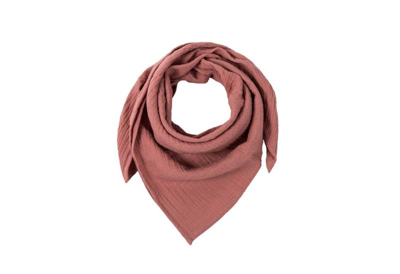 hutch&putch Halstuch Damen und Herren Musselin Schal Halstuch einfarbig 100% Bio-Baumwolle, (1-St), Kuschelig, Atmungsaktiv und Temperaturregulierend, Vegan von hutch&putch