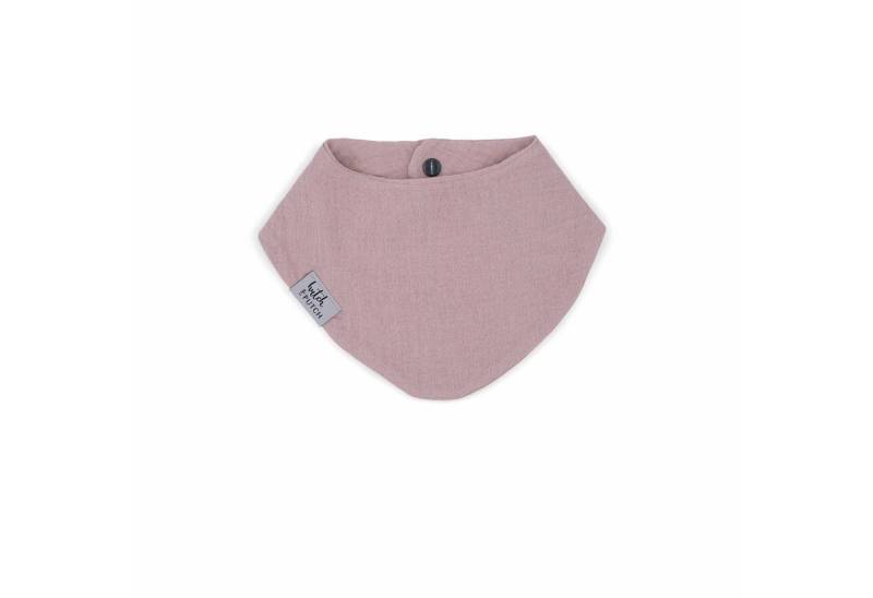 hutch&putch Lätzchen Musselin-Lätzchen Dreieckstuch mit Druckknopf für Baby (0-2 Jahre), (1-St), Aus 100% Bio-Baumwolle - Vegan, Atmungsaktiv und Saugstark von hutch&putch