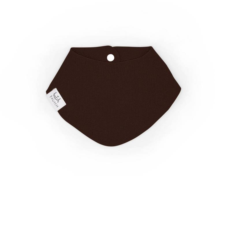 hutch&putch Lätzchen Musselin-Lätzchen Dreieckstuch mit Druckknopf für Baby (0-2 Jahre), (1-St), Aus 100% Bio-Baumwolle - Vegan, Atmungsaktiv und Saugstark von hutch&putch